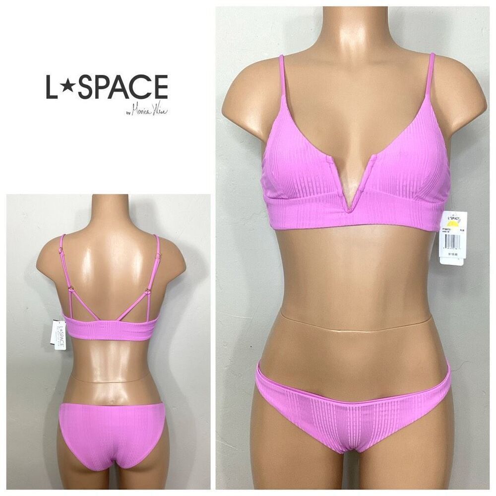 New. L*SPACE v-wire bikini set. Retails $185. Small
